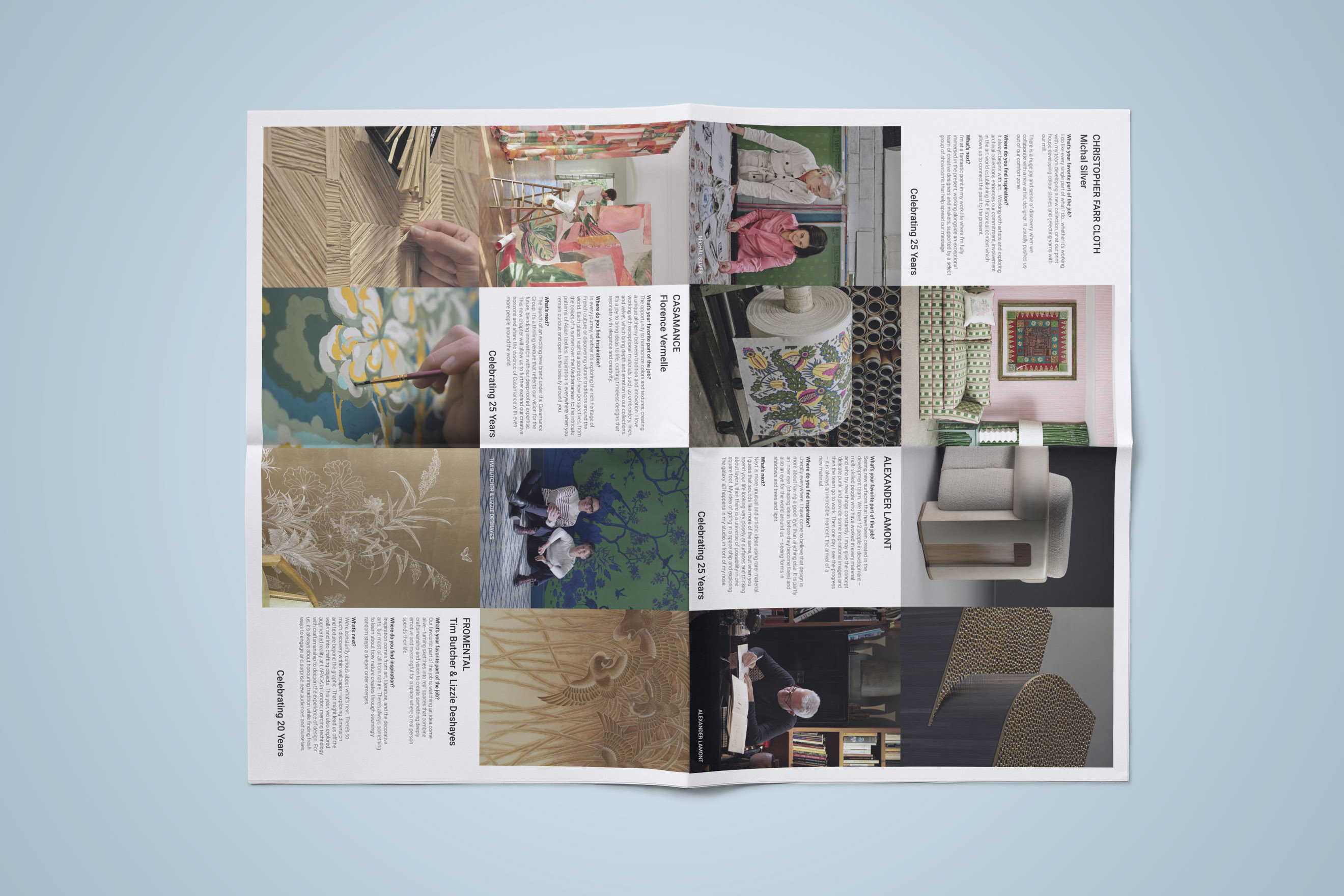 Thomas Lavin 25th Anniversary Broadsheet